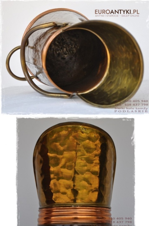 STARA OZDOBNA WEGLARKA POJEMNIK NA PARASOLE RUBENS