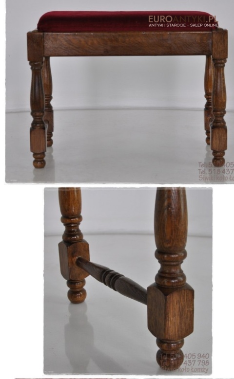 STARE SIEDZISKO STOLECZEK STOLEK DO PIANINA