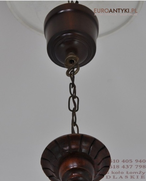 STARY RZEZBIONY MALY ZYRANDOL GORALSKI DO GANKU