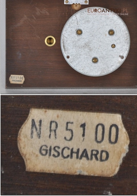 THERMO BARO termometr barometr ART DECO gischard