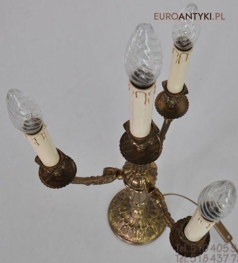 XL ANTYK DUZA STARA LAMPA LAMPKA BAROK ROKOKO