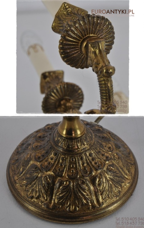 XL ANTYK DUZA STARA LAMPA LAMPKA BAROK ROKOKO