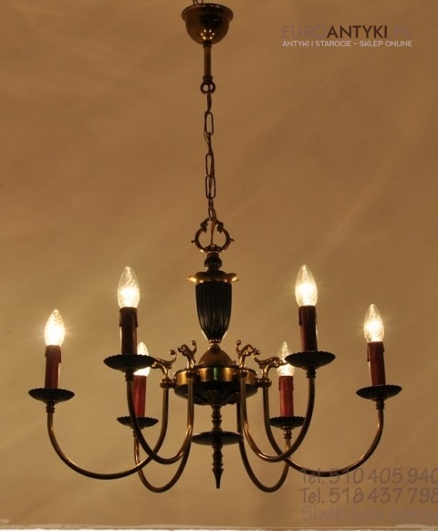 XL KLASYCZNY ZYRANDOL EMPIRE EMPIR STYL ANGIELSKI