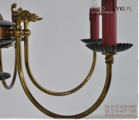 XL KLASYCZNY ZYRANDOL EMPIRE EMPIR STYL ANGIELSKI