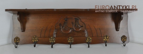 XL MARYNARSKI ANGIELSKI WIESZAK GARDEROBA STATKI x