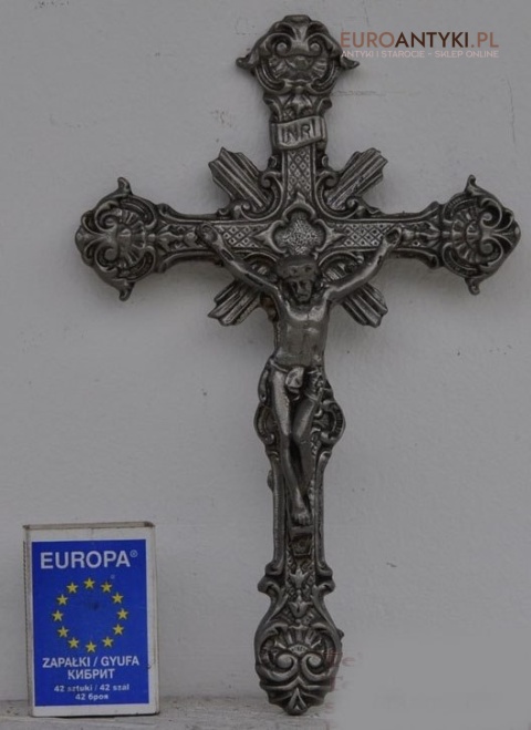 92% CYNY STARY KRZYZ KRZYZYK JEZUS CHRYSTUS CYNA