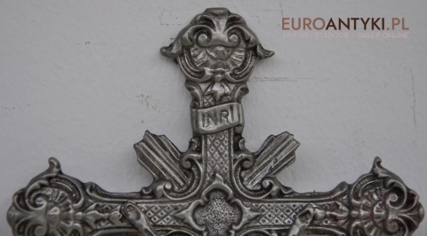 92% CYNY STARY KRZYZ KRZYZYK JEZUS CHRYSTUS CYNA