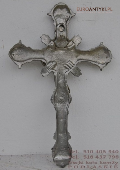 92% CYNY STARY KRZYZ KRZYZYK JEZUS CHRYSTUS CYNA
