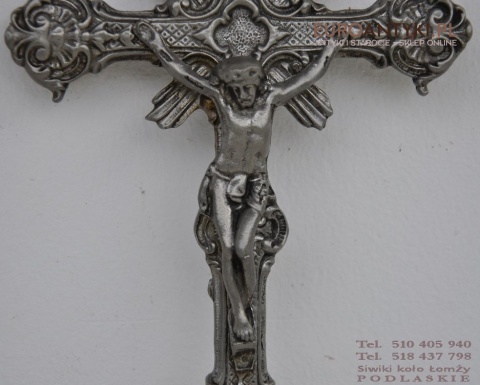 92% CYNY STARY KRZYZ KRZYZYK JEZUS CHRYSTUS CYNA