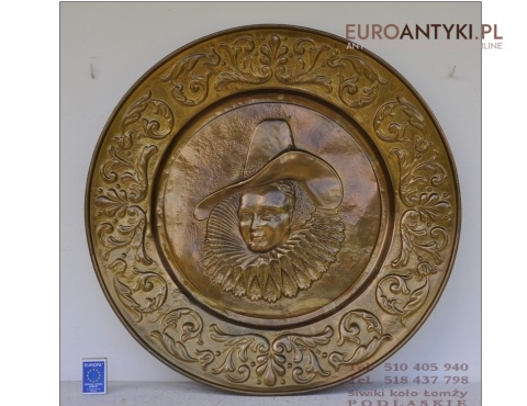 talerz miedziany