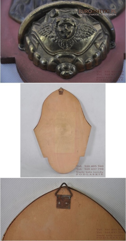 ART DECO Aspersorium naczynie NA WODE SWIECONA