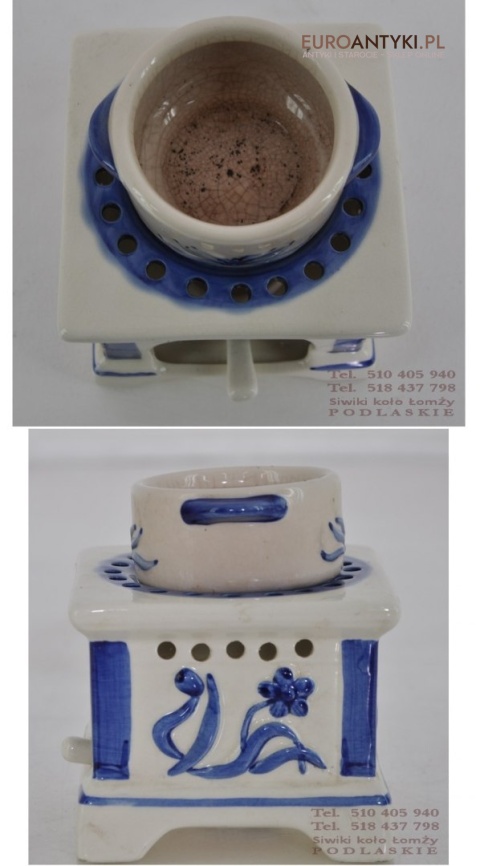 CERAMICZNY PIECYK PODGRZEWACZ do olejkow zapach.