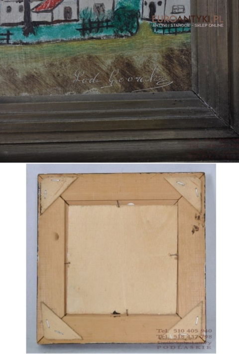 MALY OBRAZEK OBRAZ STARA CHATA NA WSI