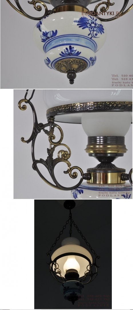 STARA LAMPA ZYRANDOL DO KUCHNI GANKA GANKU HOLU