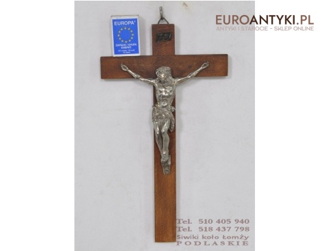 STARY KRZYZ JEZUS CHRYSTUS INRI KLASYCZNY KRZYZYK