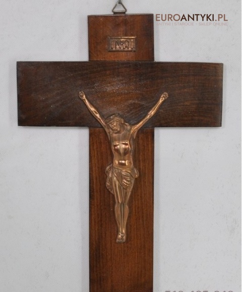 STARY KRZYZ JEZUS CHRYSTUS INRI KRZYZYK CHRIST