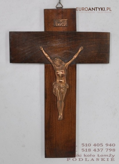 STARY KRZYZ JEZUS CHRYSTUS INRI KRZYZYK CHRIST