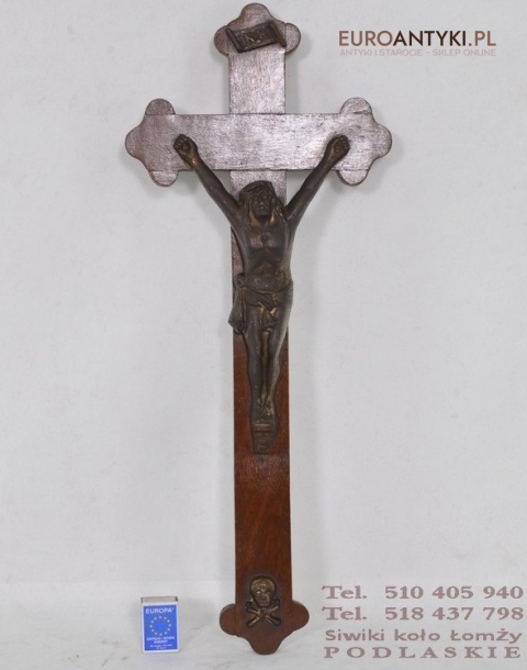 STARY KRZYZ JEZUS CHRYSTUS INRI KRZYZYK CHRIST