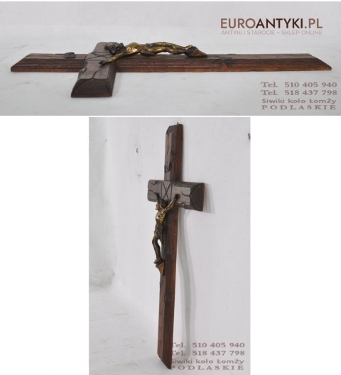 STARY KRZYZ JEZUS CHRYSTUS INRI KRZYZYK CHRIST