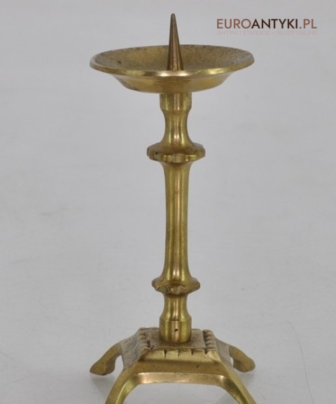 STARY MALY SWIECZNIK BRAZ SWIECZNICZEK Z MOSIADZU