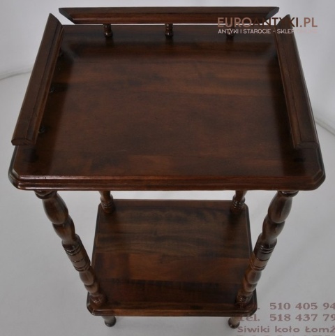 STARY STOLIK STOLICZEK KWIETNIK STOJAK STOJACZEK