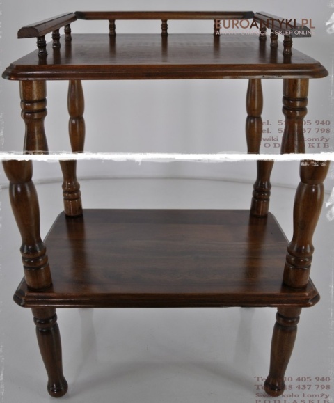 STARY STOLIK STOLICZEK KWIETNIK STOJAK STOJACZEK