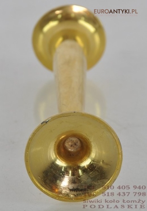 STARY SWIECZNIK SWIECZNICZEK ZLOTY KOLOR MOSIADZ