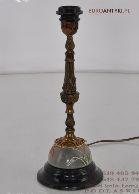 ANTYK STARA BABCINA LAMPA LAMPKA WYJATKOWO SLICZNA