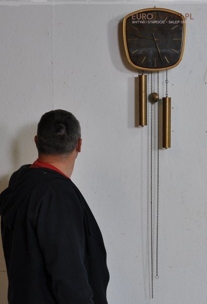 Zegar art deco JUNGHANS sprawny zabytkowy retro vintage