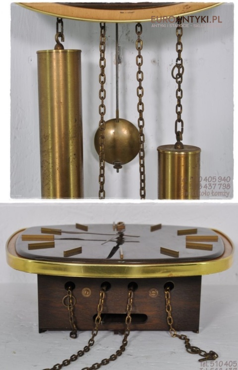 Zegar art deco JUNGHANS sprawny zabytkowy retro vintage