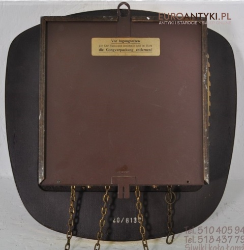 Zegar art deco JUNGHANS sprawny zabytkowy retro vintage