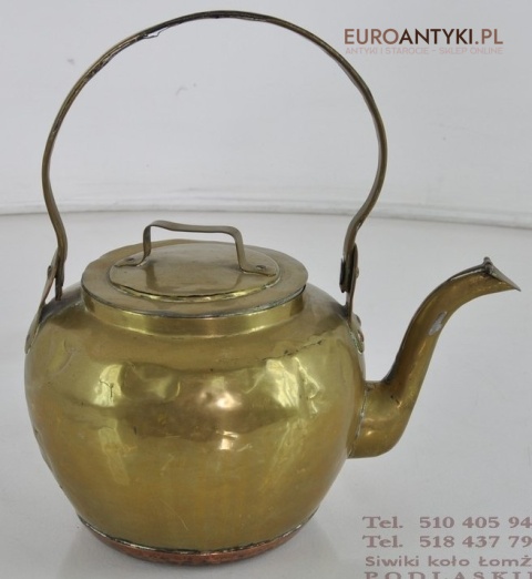 IMBRYK CZAJNIK CZAJNICZEK MUZEALNY OKAZ ANTYK
