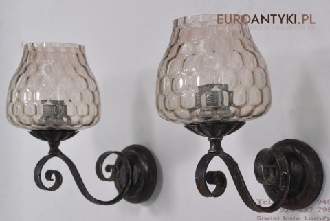 KUTY KINKIET LAMPKA NA SCIANE KUTY METAL