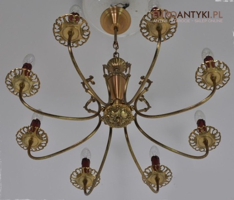 LAMPA STARY DUZY ZYRANDOL W STYLU EMPIRE EMPIR XL