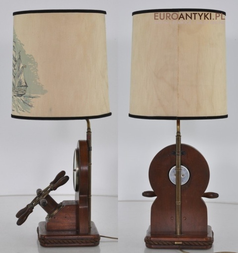 MARYNISTYKA stara LAMPA BAROMETR STER MARYNARSKA