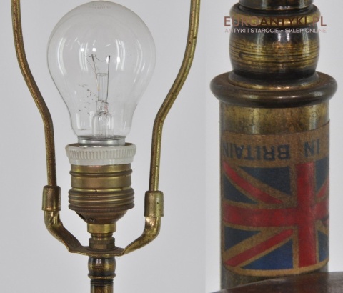 MARYNISTYKA stara LAMPA BAROMETR STER MARYNARSKA