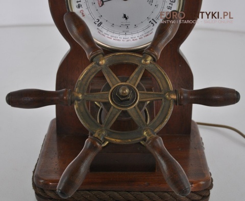 MARYNISTYKA stara LAMPA BAROMETR STER MARYNARSKA