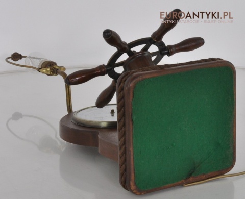 MARYNISTYKA stara LAMPA BAROMETR STER MARYNARSKA