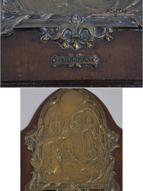 Objawienia Matki Bożej w Lourdes OBRAZ ART NOUVEA