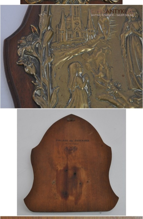 Objawienia Matki Bożej w Lourdes OBRAZ ART NOUVEA