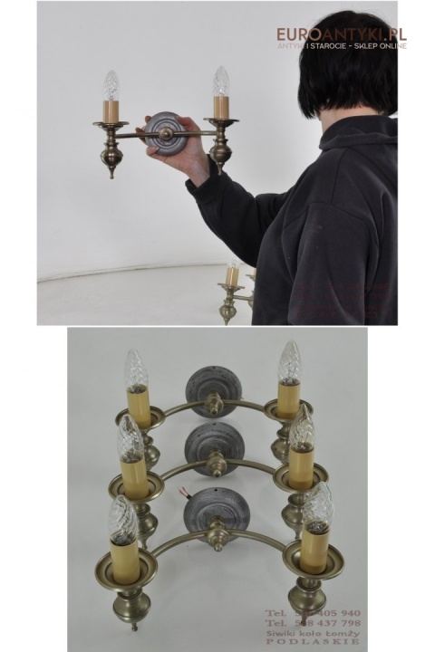 STARE KINKIETY LAMPKI SHABBY SHABBY CHIC VINTAGE