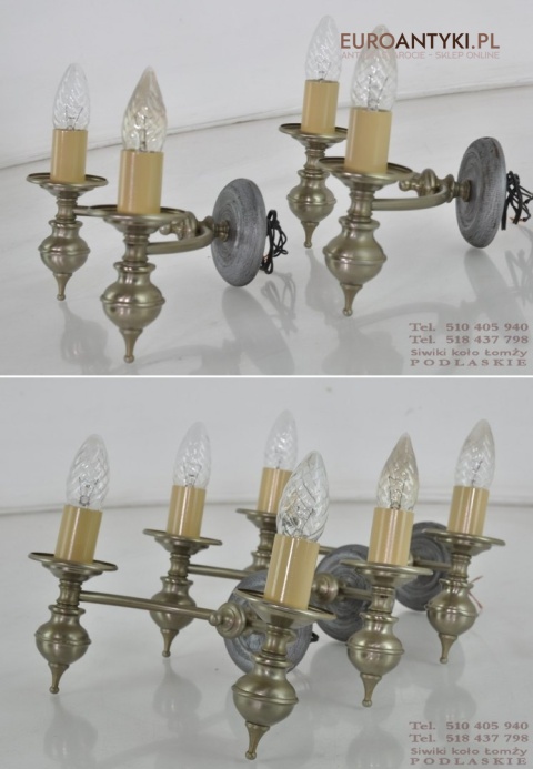 STARE KINKIETY LAMPKI SHABBY SHABBY CHIC VINTAGE