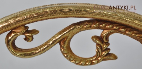 STARY DUZY KINKIET 2 SZKLANE ZIELONE KLOSZE LAMPA