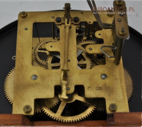 STARY DUZY ZEGAR Z LAT 1900 SECESJA ART DECO