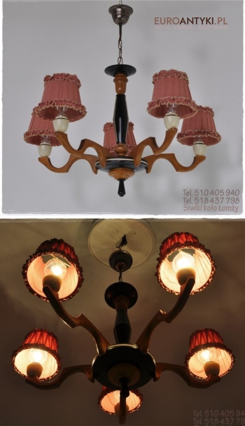 XL ANTYK DUZY DUNSKI ZYRANDOL DESIGNERSKI DESIGN