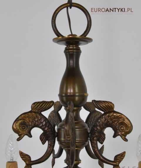 XXL DUZY POTEZNY STARY ZYRANDOL PAJAK DO SALONU XL