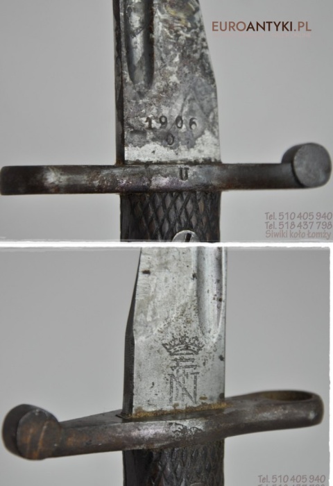 1906 FTN NTF BAGNET NIEMIECKI HISZPANSKI WEHRMACHT