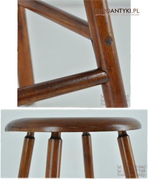 ART DECO DESIGN TABORET STOLEK STOLECZEK LATA 1920