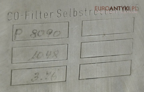 AUER 666 PUSZKA NA FILTR CO GORNIK KOPALNIA ANTYK