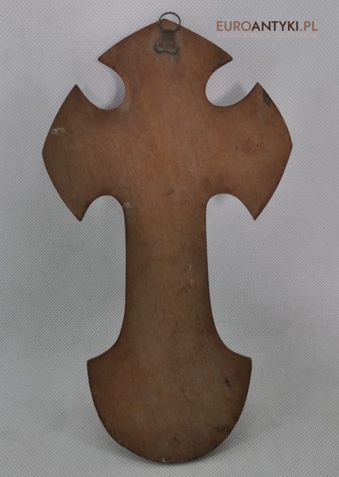 JEZUS CHRYSTUS NA KRZYZU NACZYNKO NA WODE SWIECONA